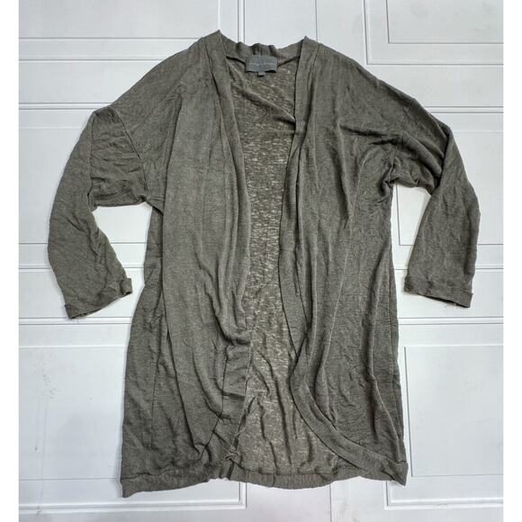 Anthropologie Sweaters - Anthropologie Sunday In Brooklyn Gray Open Front Cardigan Women’s Small S